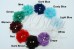 Round Petals Crinkle Chiffon (V.1), Small (5-6cm), Pack of 3